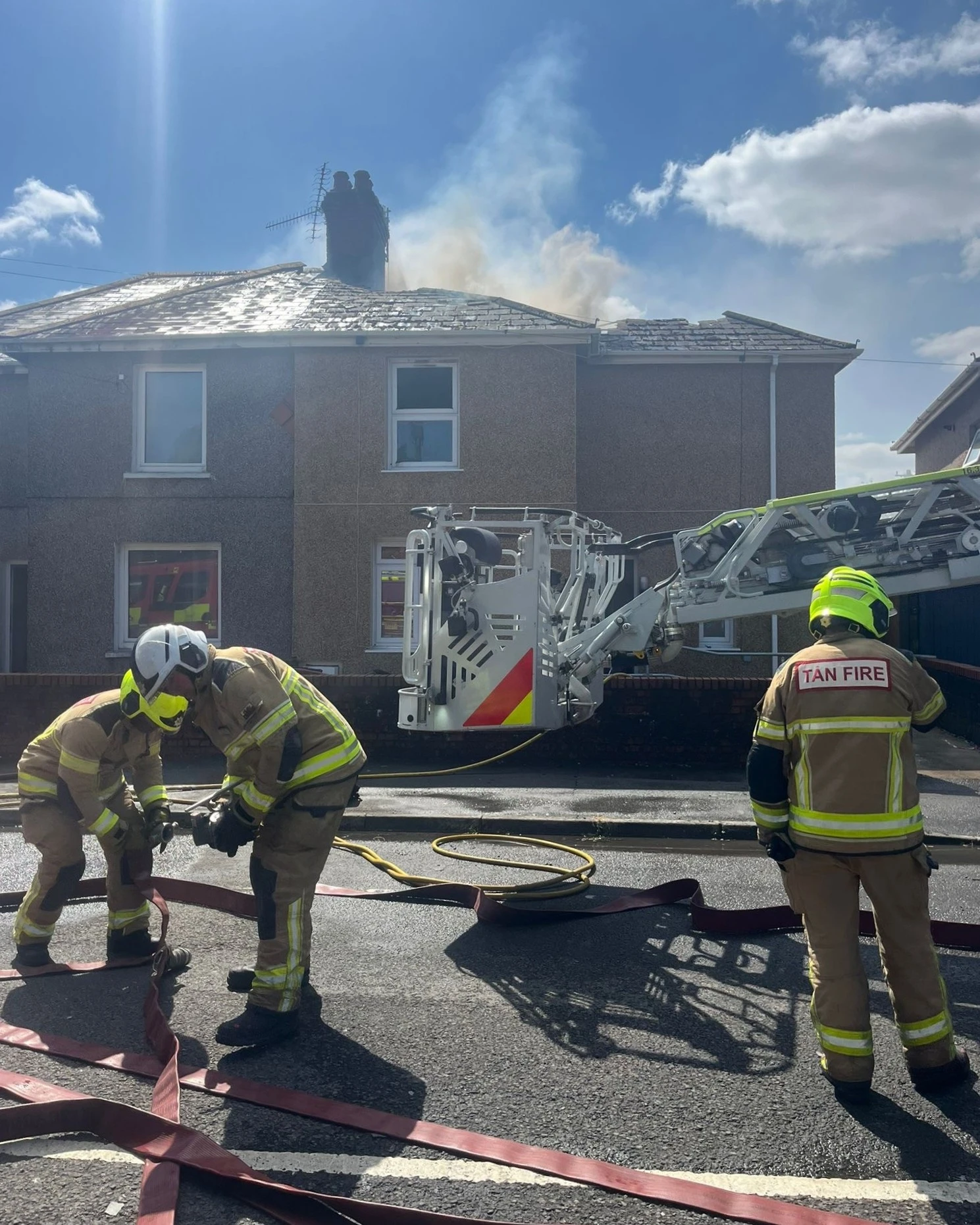 Brohawddgar Property Fire 03