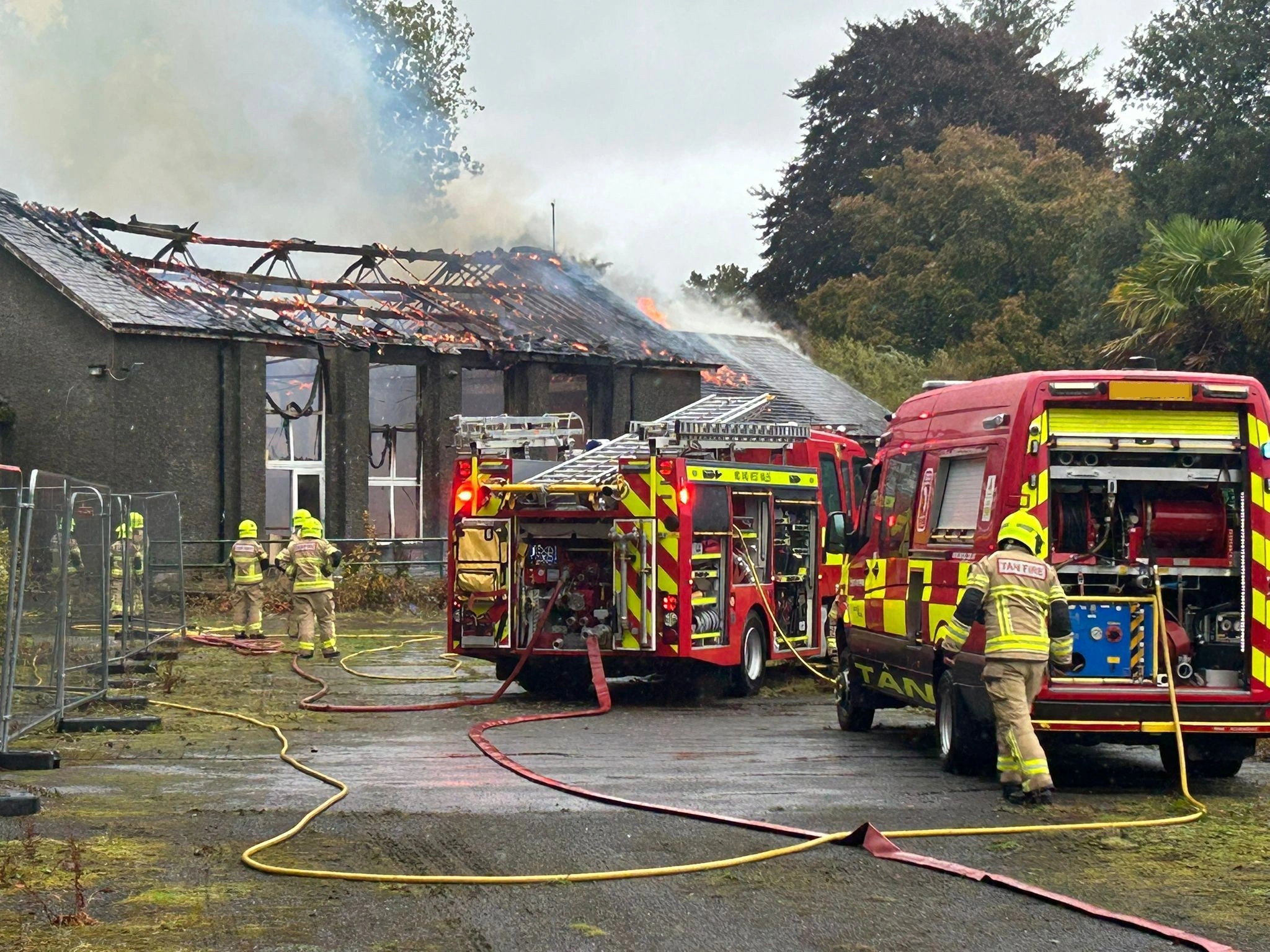 Highmead School Fire 01
